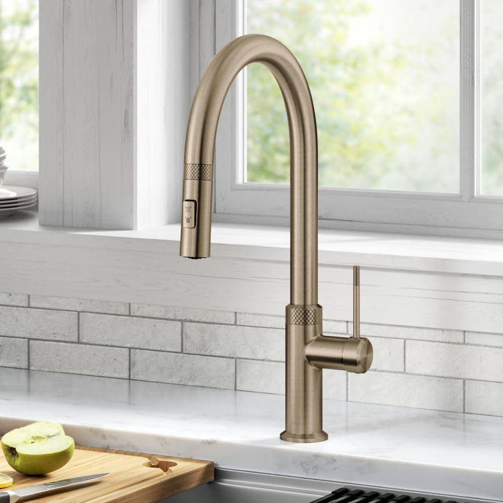 Kraus Oletto Single Handle High-arc Kitchen Faucet