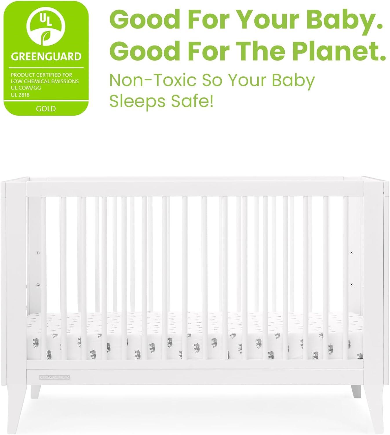 Delta Children Ollie 4-in-1 Convertible Crib - Greenguard Gold Certified