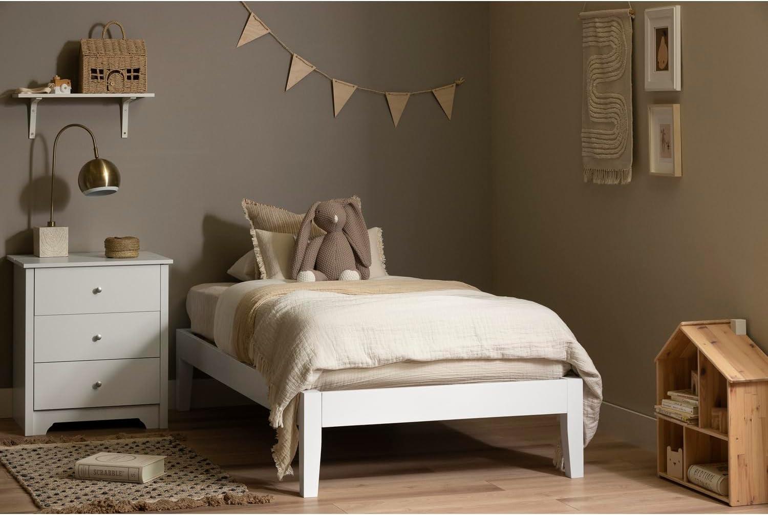 Vito Solid Wood Platform Bed