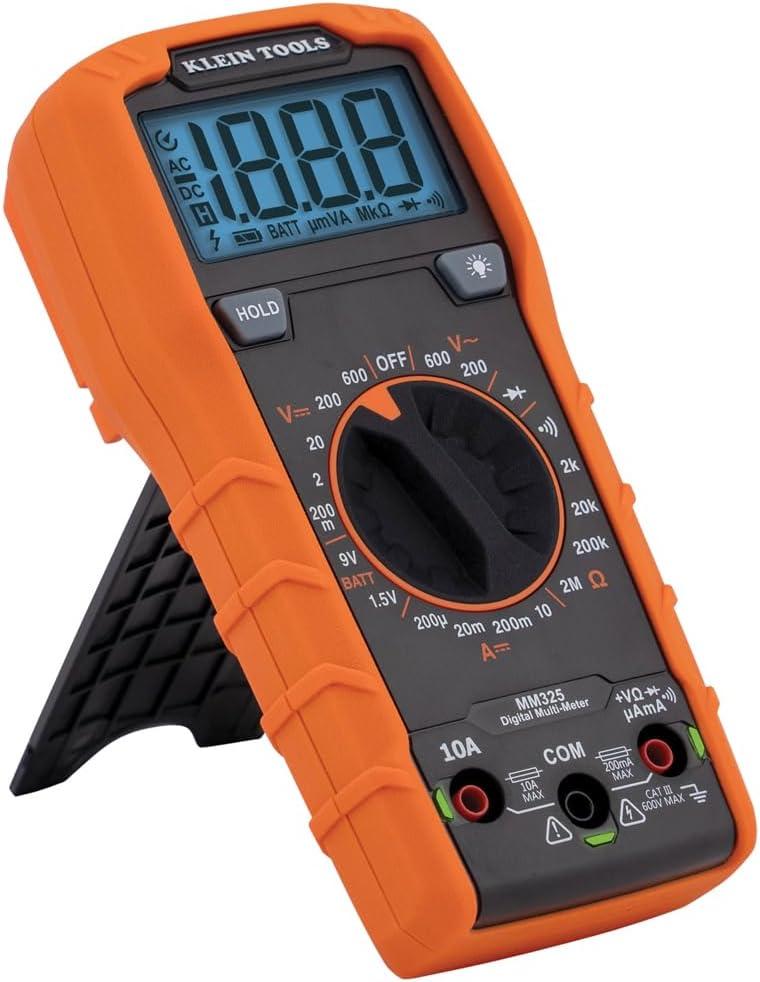 Klein Tools MM325 600V Manual-Ranging Digital Multimeter