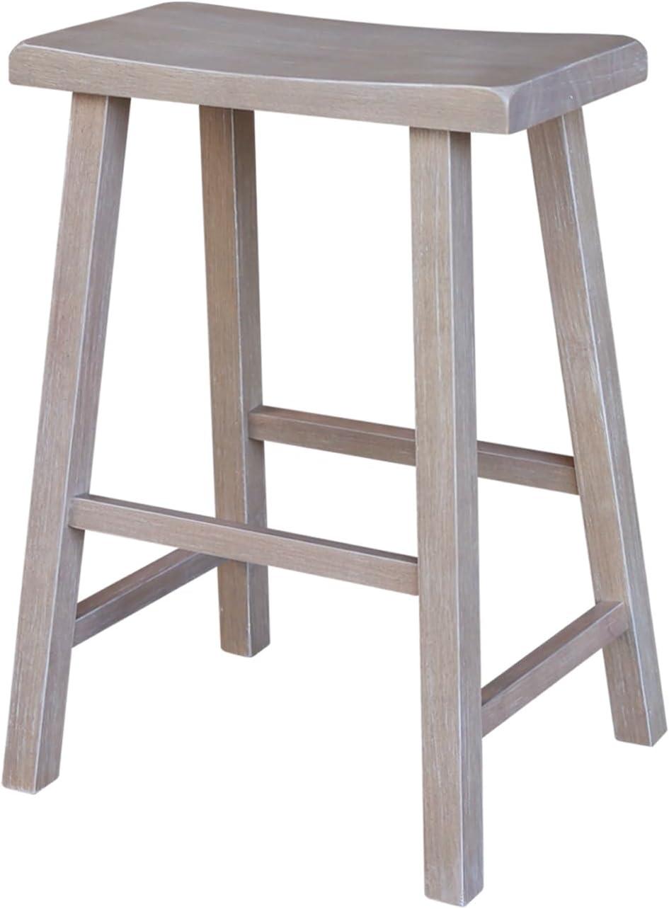 Davis Saddle Seat Counter Height Stool - International Concepts