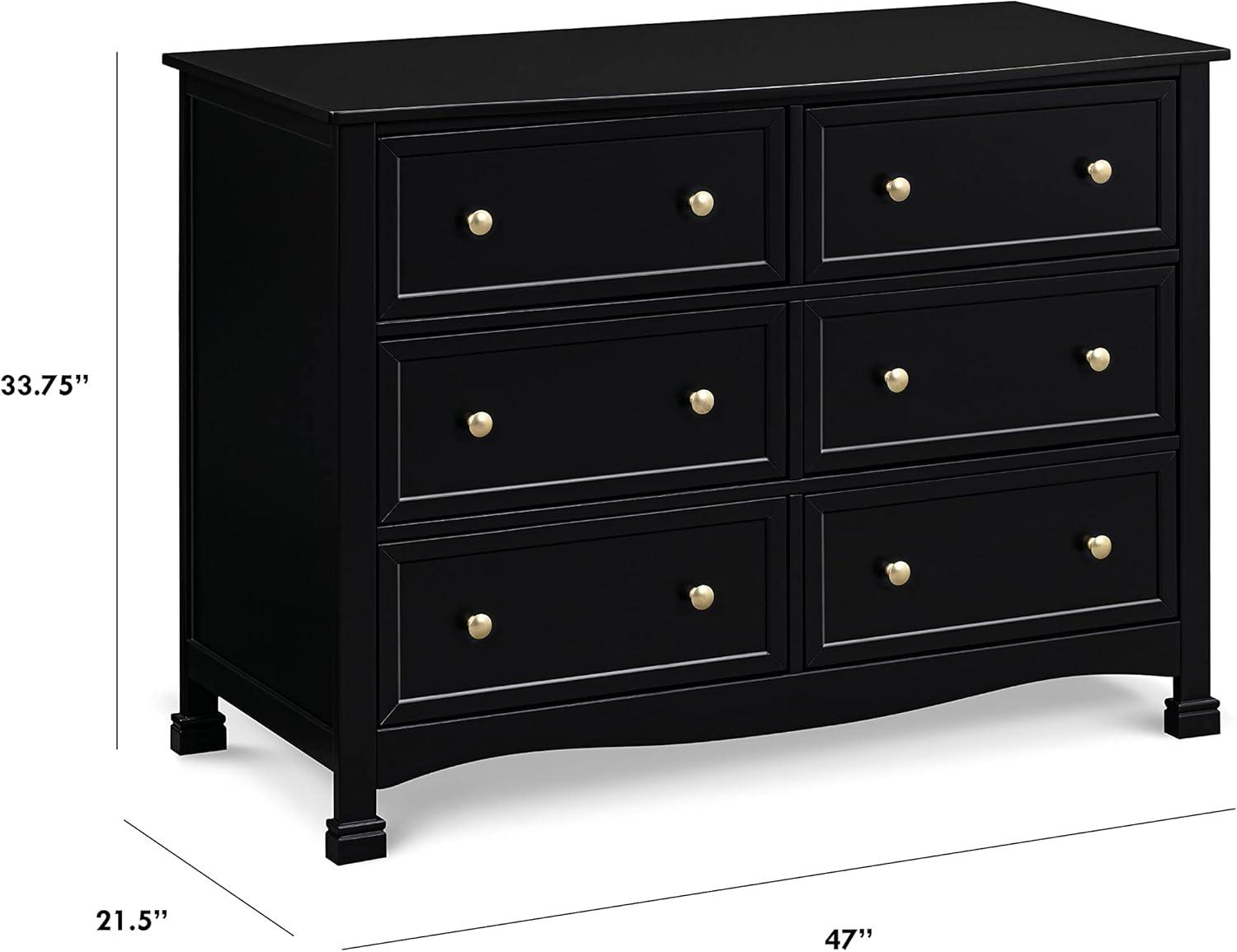 Kalani 6 Drawer 47" W Double Dresser