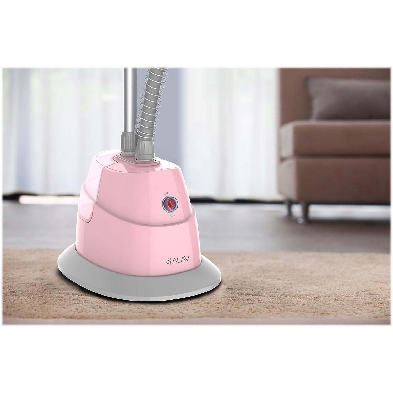 SALAV Salav Performance Series Single-Bar Garment Steamer with 360-Swivel Folding Adjustable Hanger