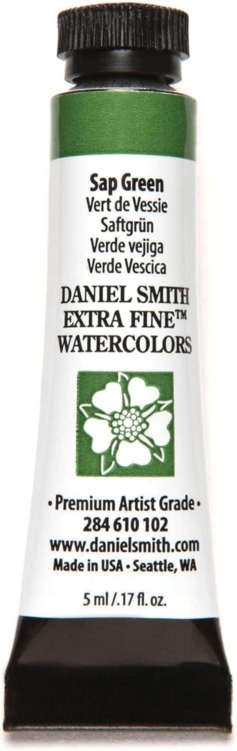 Daniel Smith Extra Fine Watercolor, 5 ml, Sap Green