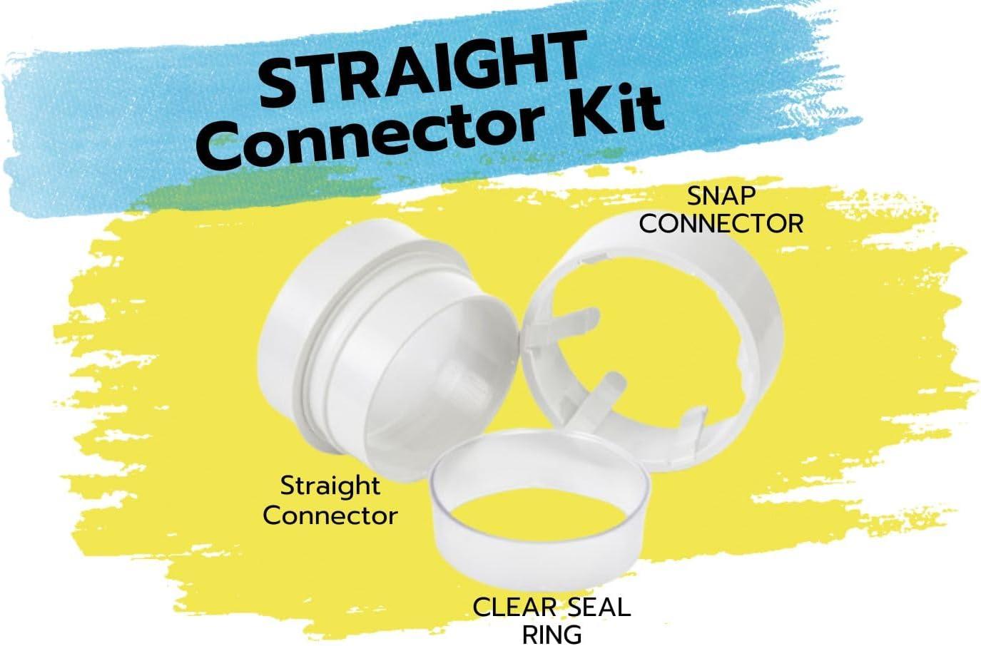 STV-S Dryer Duct Connector - DIY Easy Dryer Vent Hookup Kit - by