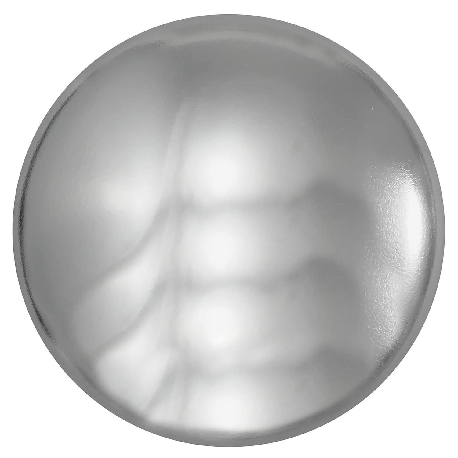Steel Hollow 1-3/8 in. Polished Chrome Round Cabinet Knob