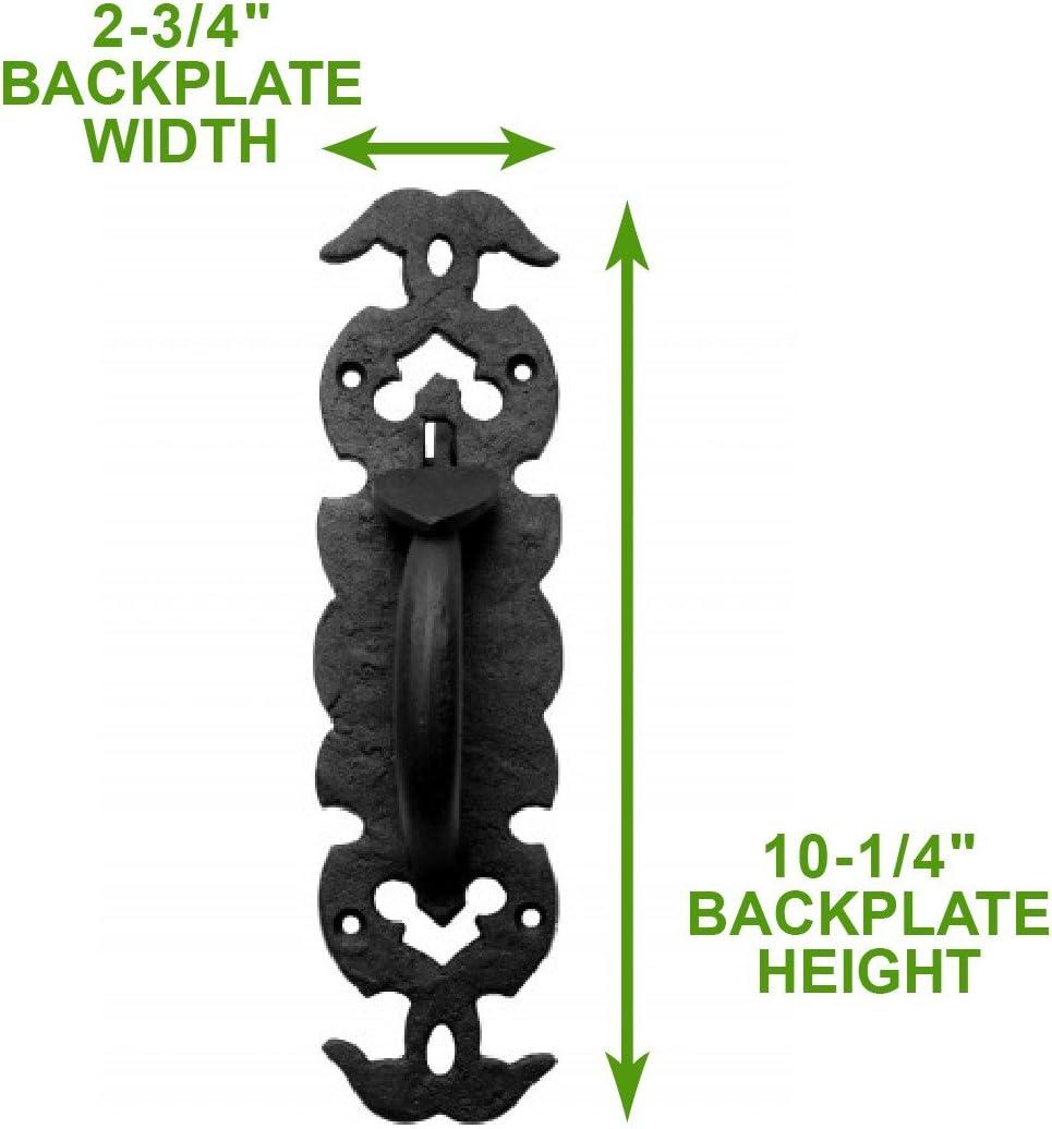The Renovators Supply Inc. Fence Gate Thumb Latch Lock Rustic Antique Design Light Duty Renovators Supply