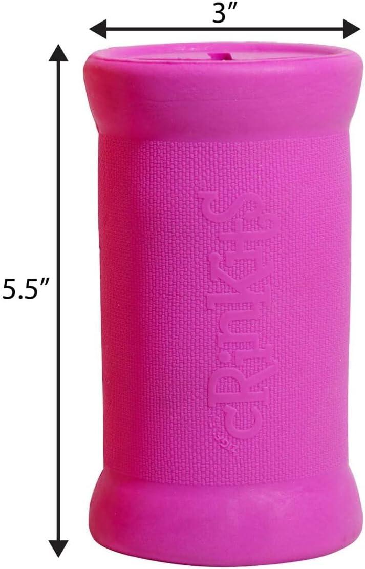 Ruff Dawg Crinkit Rubber Indestructible Retrieving Dog Toy for Water Bottles, Color Varies