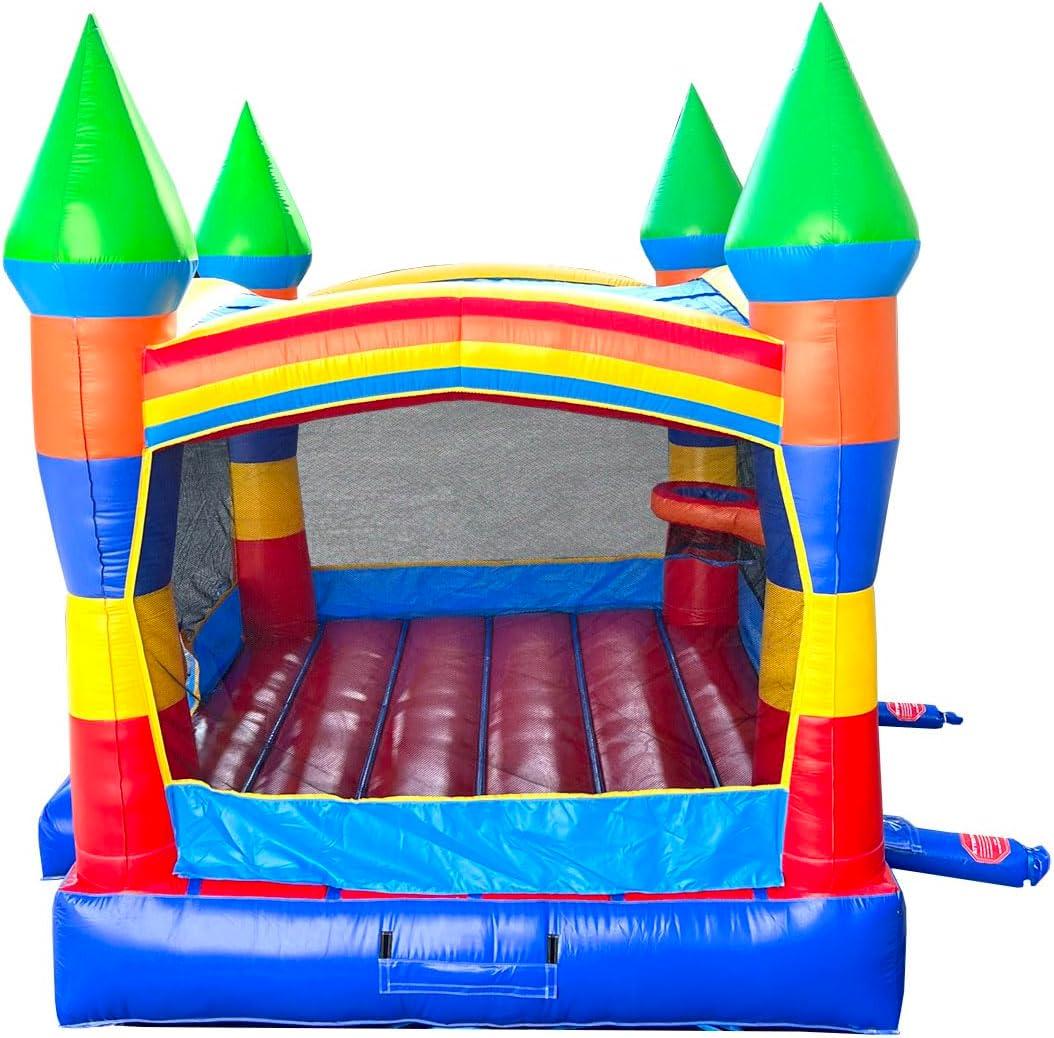 Pogo Bounce House Crossover Kids Inflatable Bounce House with Blower