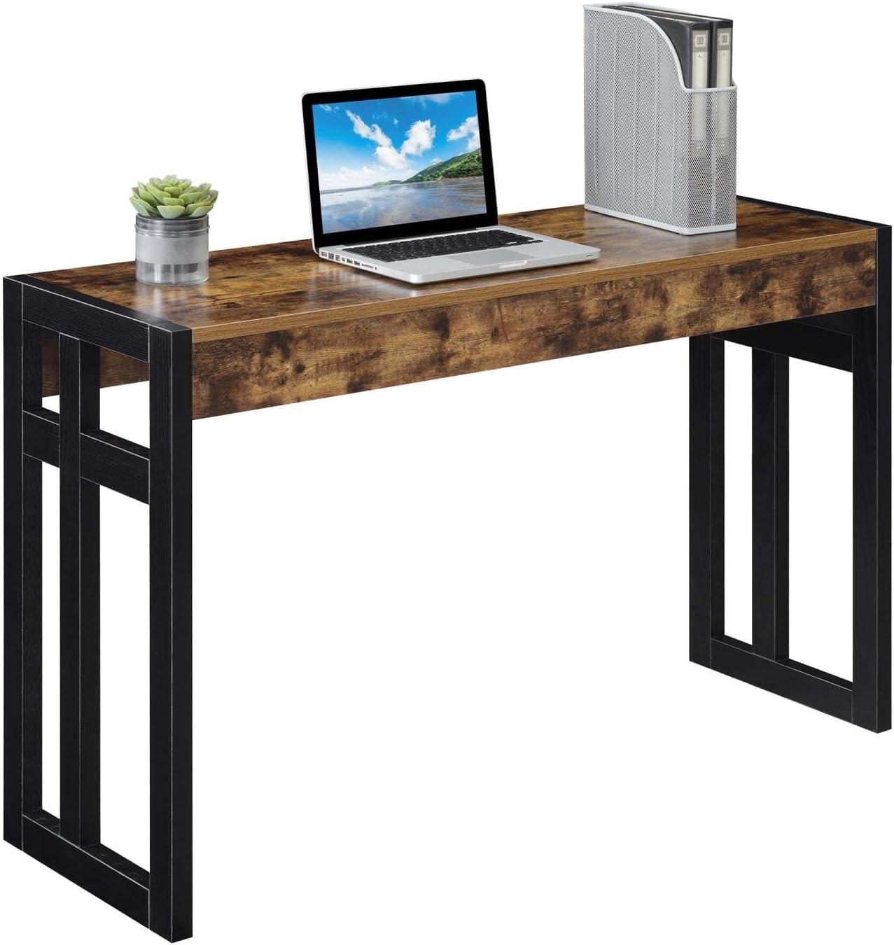 Convenience Concepts Monterey Console Table, Barnwood/Black