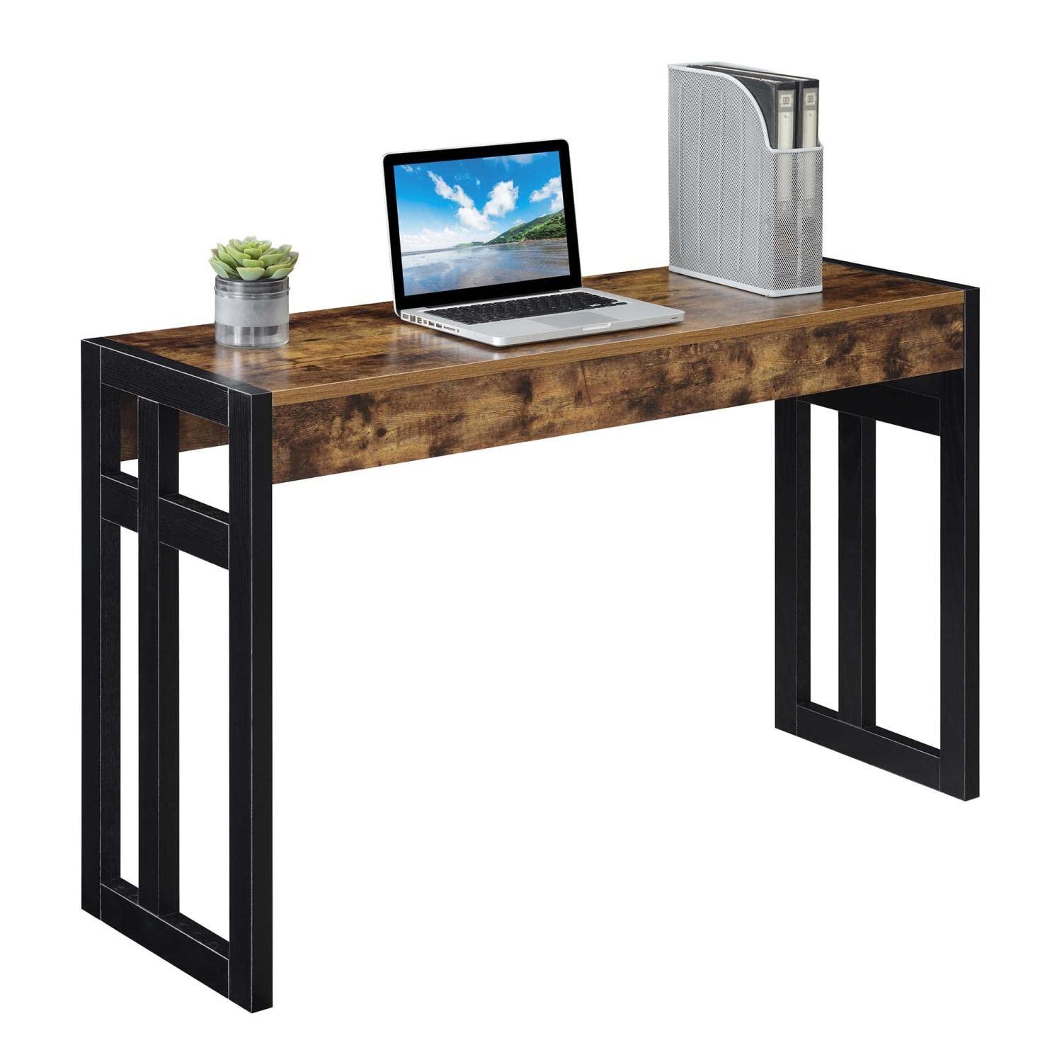 Convenience Concepts Monterey Console Table, Barnwood/Black