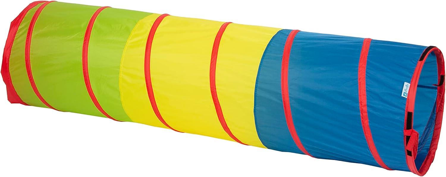 Pacific Play Tents 20560 Primary Color 6' Play Tunnel Kids Camping Outdoor Play