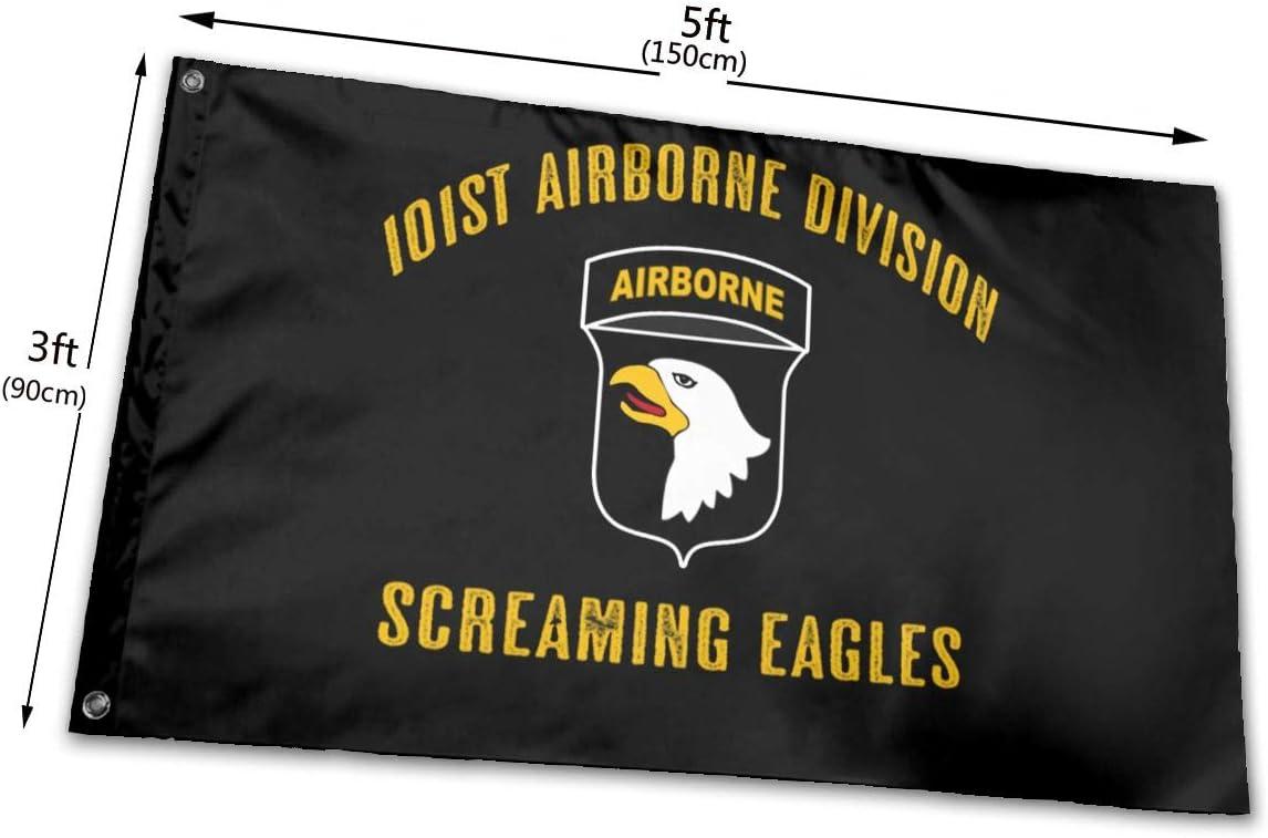 Black Polyester 3x5 Ft 101st Airborne Division Flag