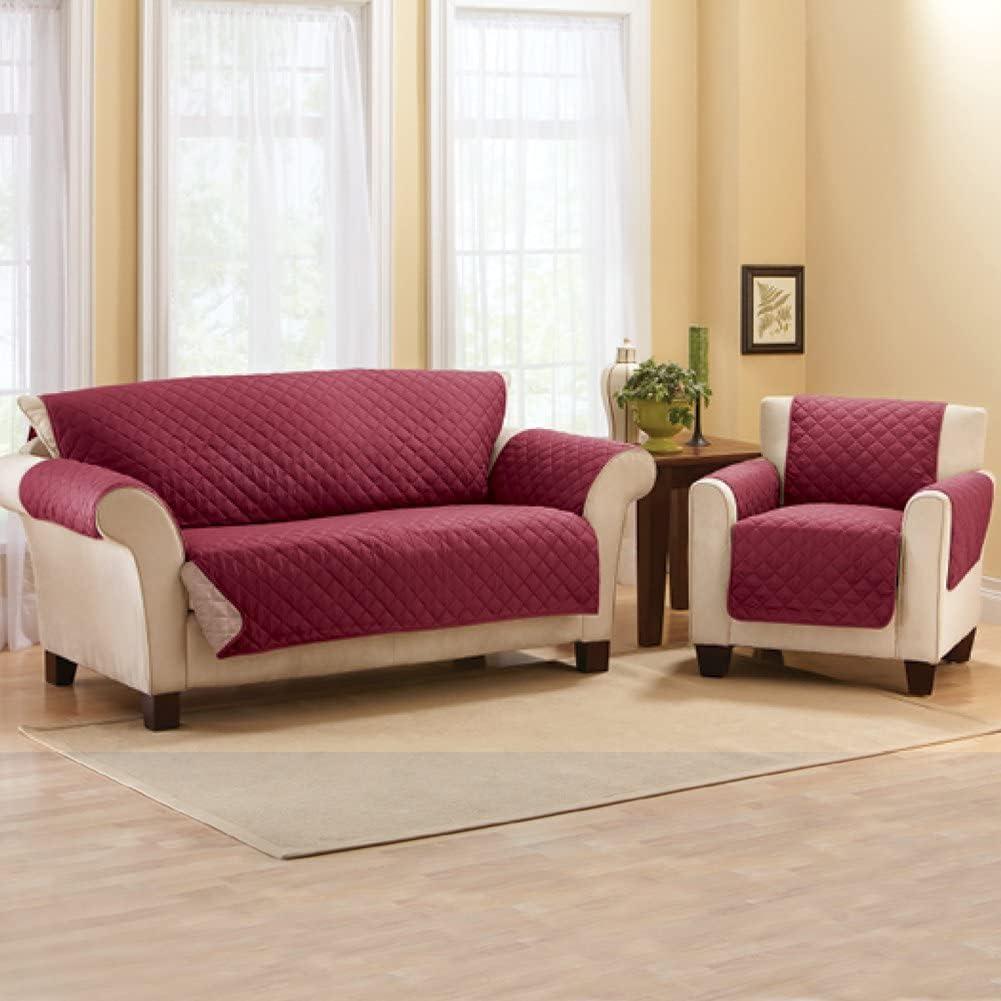 Collections Etc Reversible Quilted Furniture Protector Cover