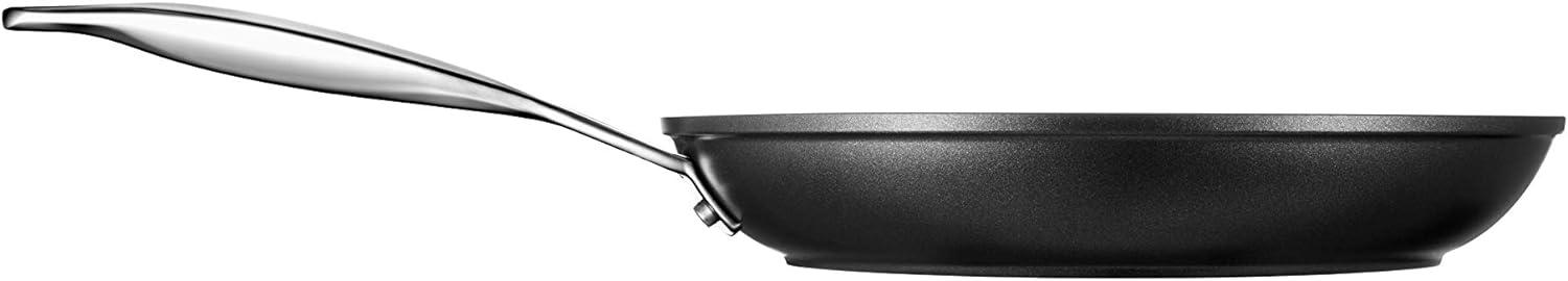 10-Inch Black Aluminum Nonstick Fry Pan