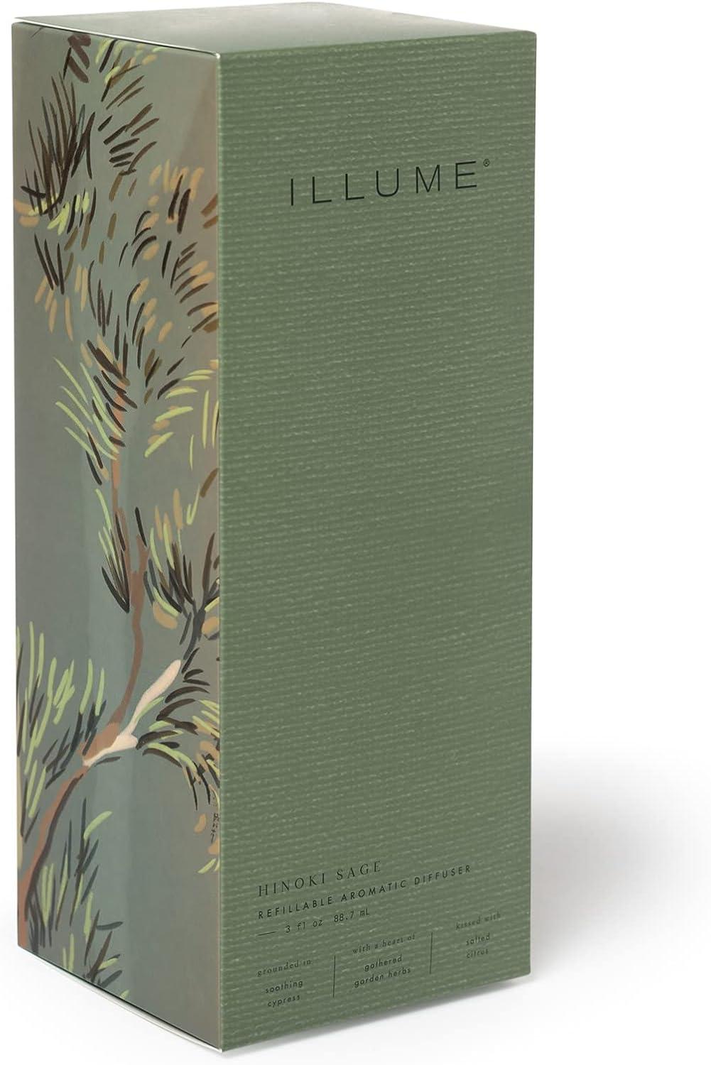 ILLUME Beautifully Done Essentials Hinoki Sage Aromatic Diffuser