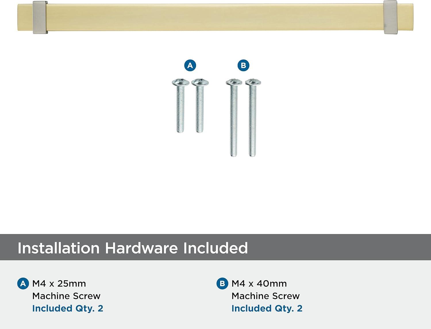 Amerock Overton Split Finish Cabinet or Drawer Pull