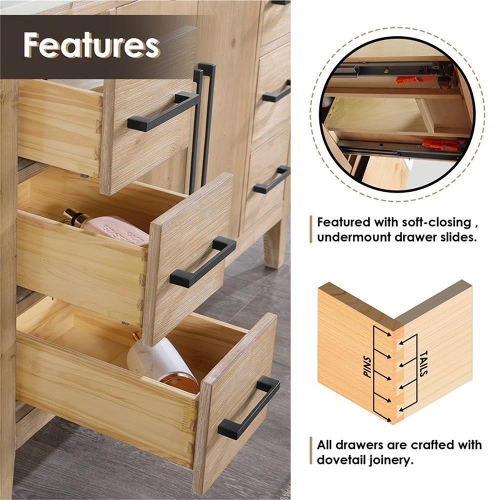 Laurel 47.2" Single Bathroom Vanity Base Only