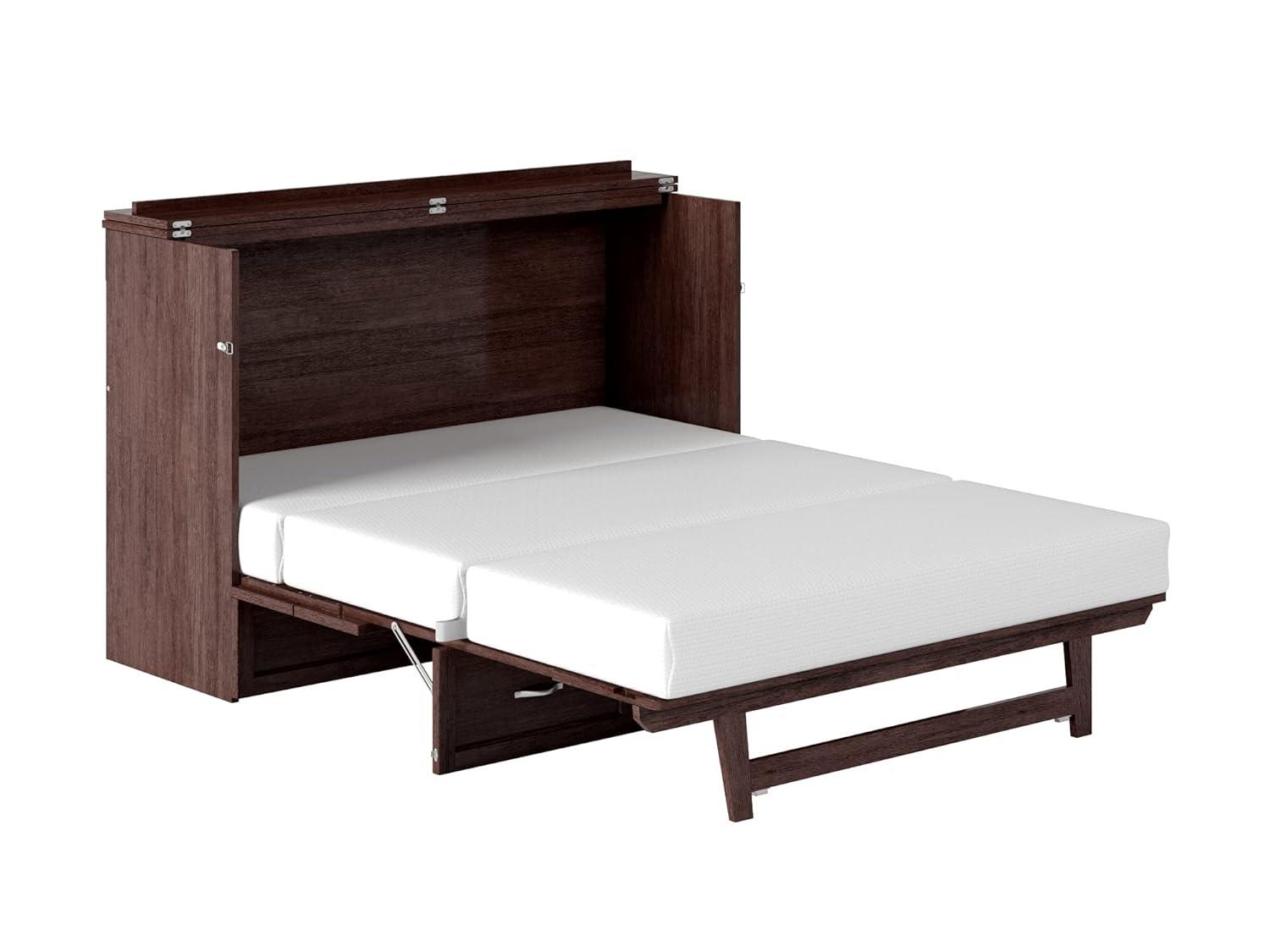 Queen Deerfield Murphy Bed Chest with Charging Station - AFI Atlantic Furniture