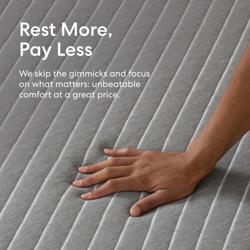 Siena 6" Twin XL Foam Mattress - Medium Firm - 180 Night Trial - Premium Pressure-Relieving Layers - 10 Year Warranty - Mattress in a Box - CertiPUR-US Certified
