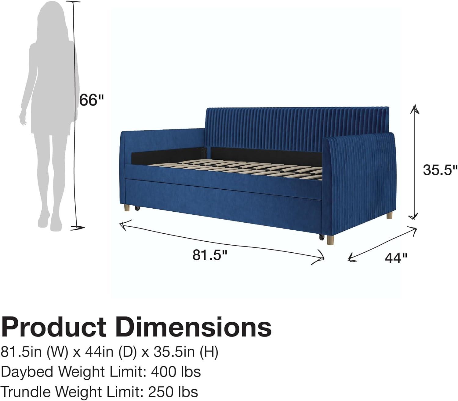 Daphne Upholstered Platform Bed