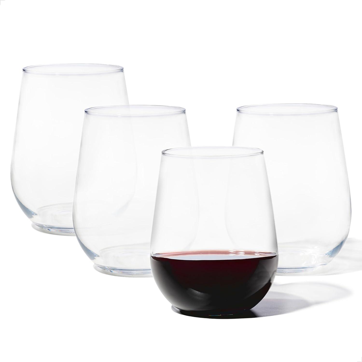TOSSWARE RESERVE 16oz Wine Tritan™ Copolyester Glass 4 Pack