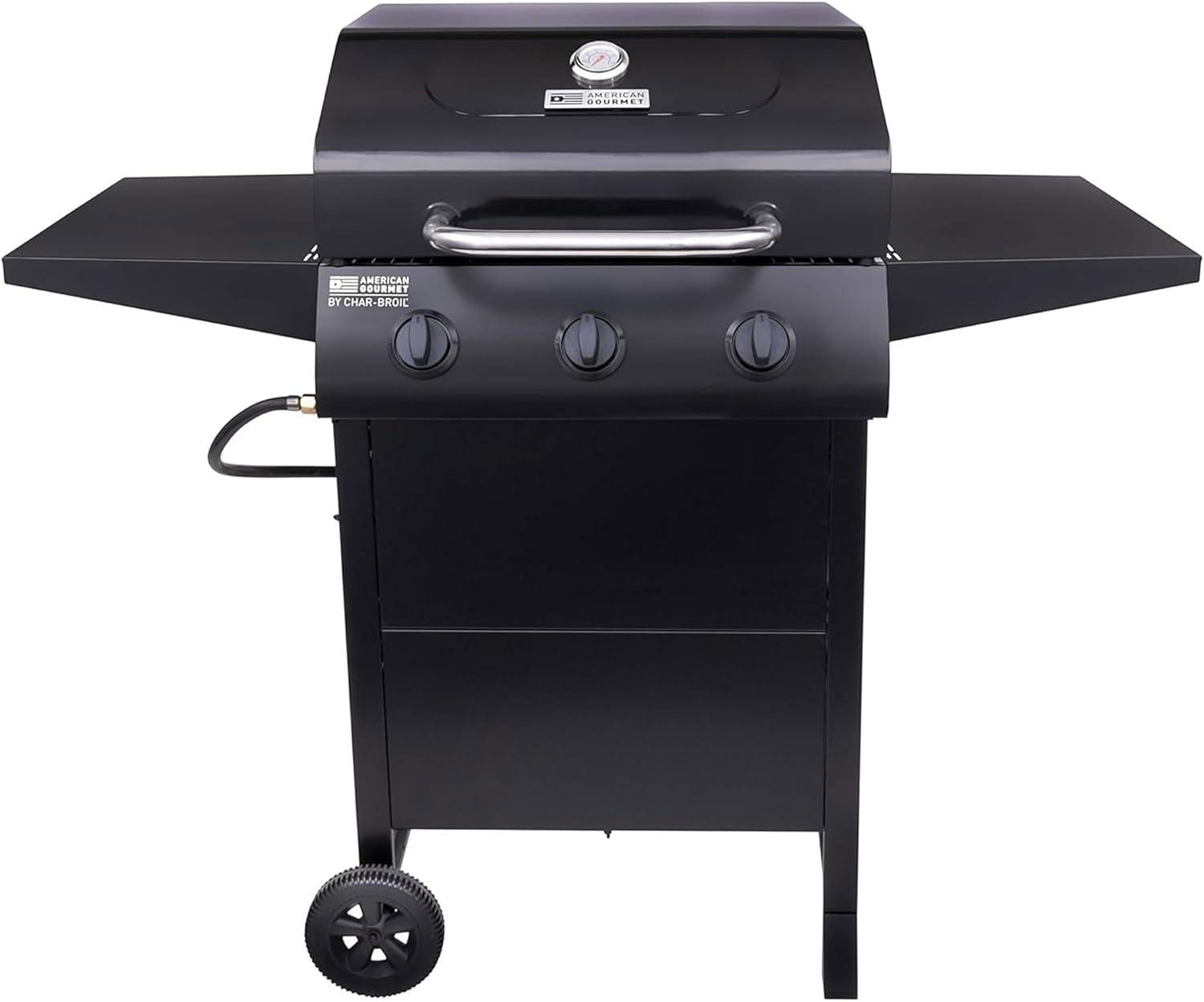 Charbroil American Gourmet 3-Burner Propane Gas Grill Cart