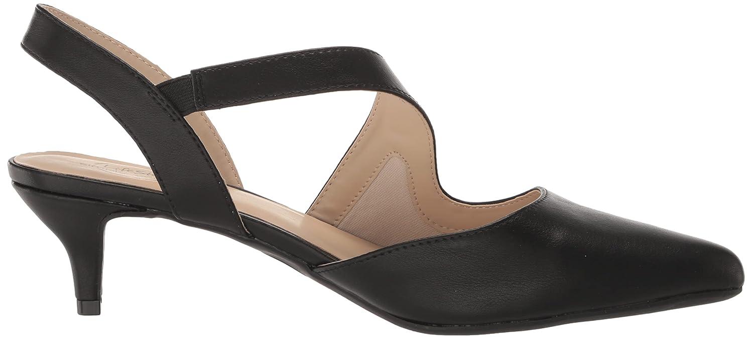 LifeStride Womens Magnetic Pump Black Synthetic 7 W