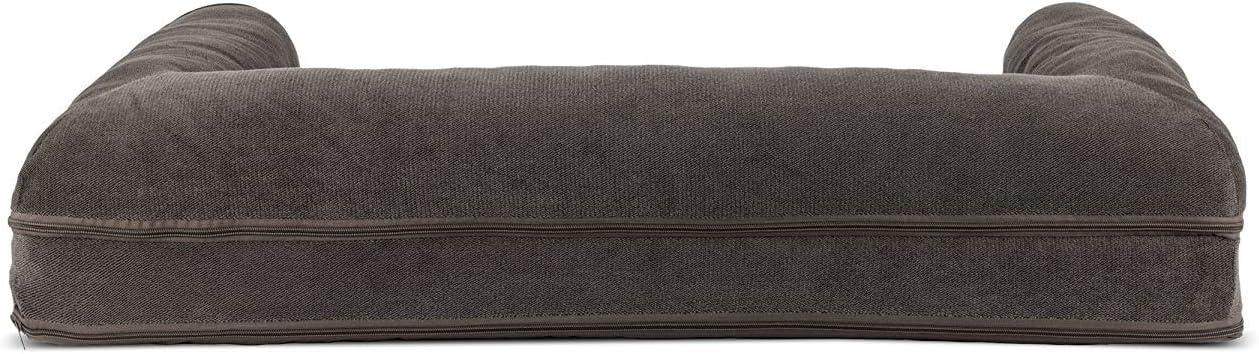 FurHaven Orthopedic Suede Pet Bed