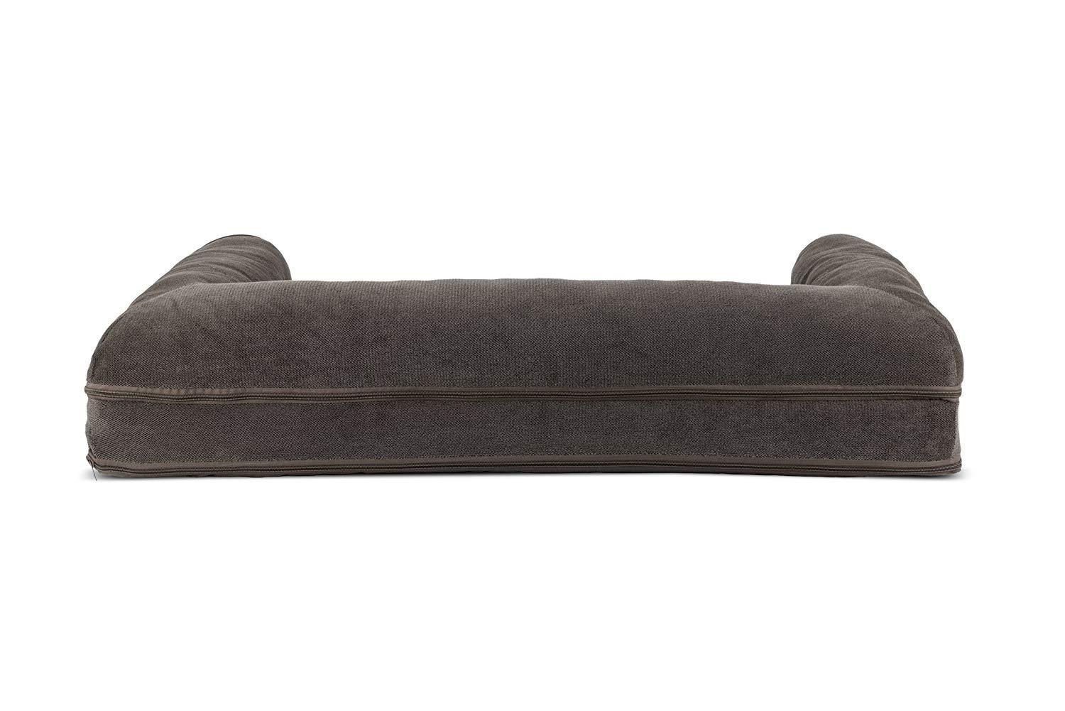 FurHaven Orthopedic Suede Pet Bed