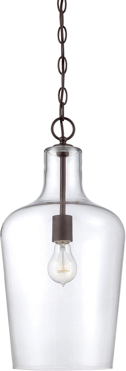 Savoy House Franklin 1 - Light Pendant in  English Bronze