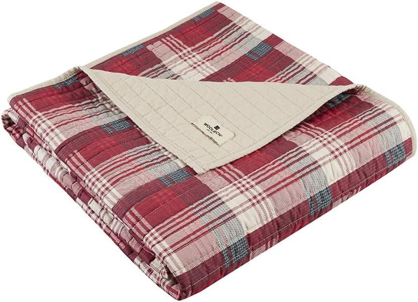 Tasha Christmas Quilted Cotton Throw