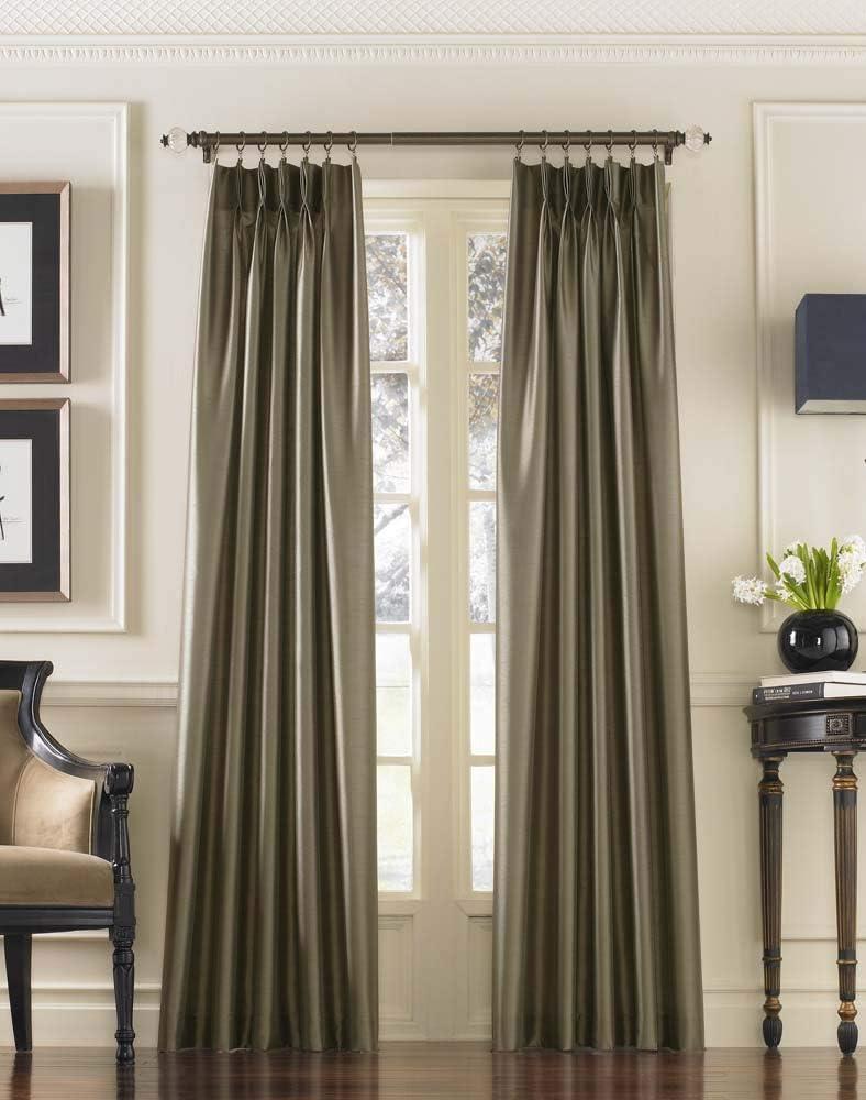 Curtainworks Marquee 120" Single Panel Curtain, Bronze, Adult