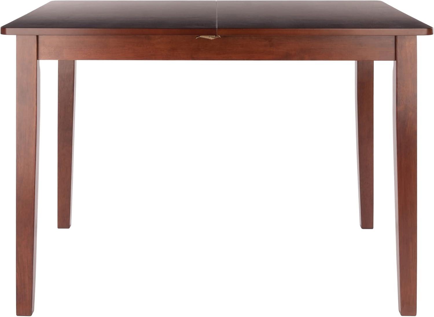 Winsome Transitional Walnut Extendable Dining Table