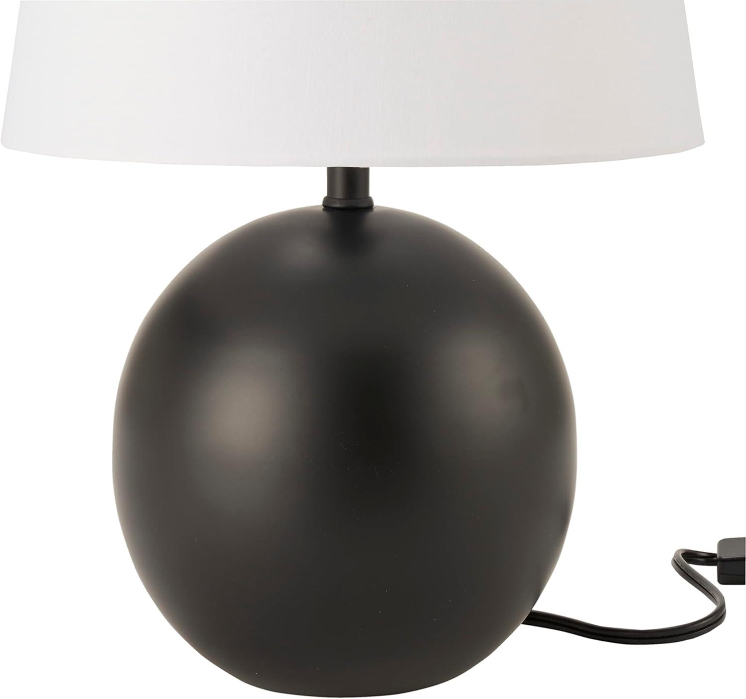 18" Modern Round Table Lamp - Nourison