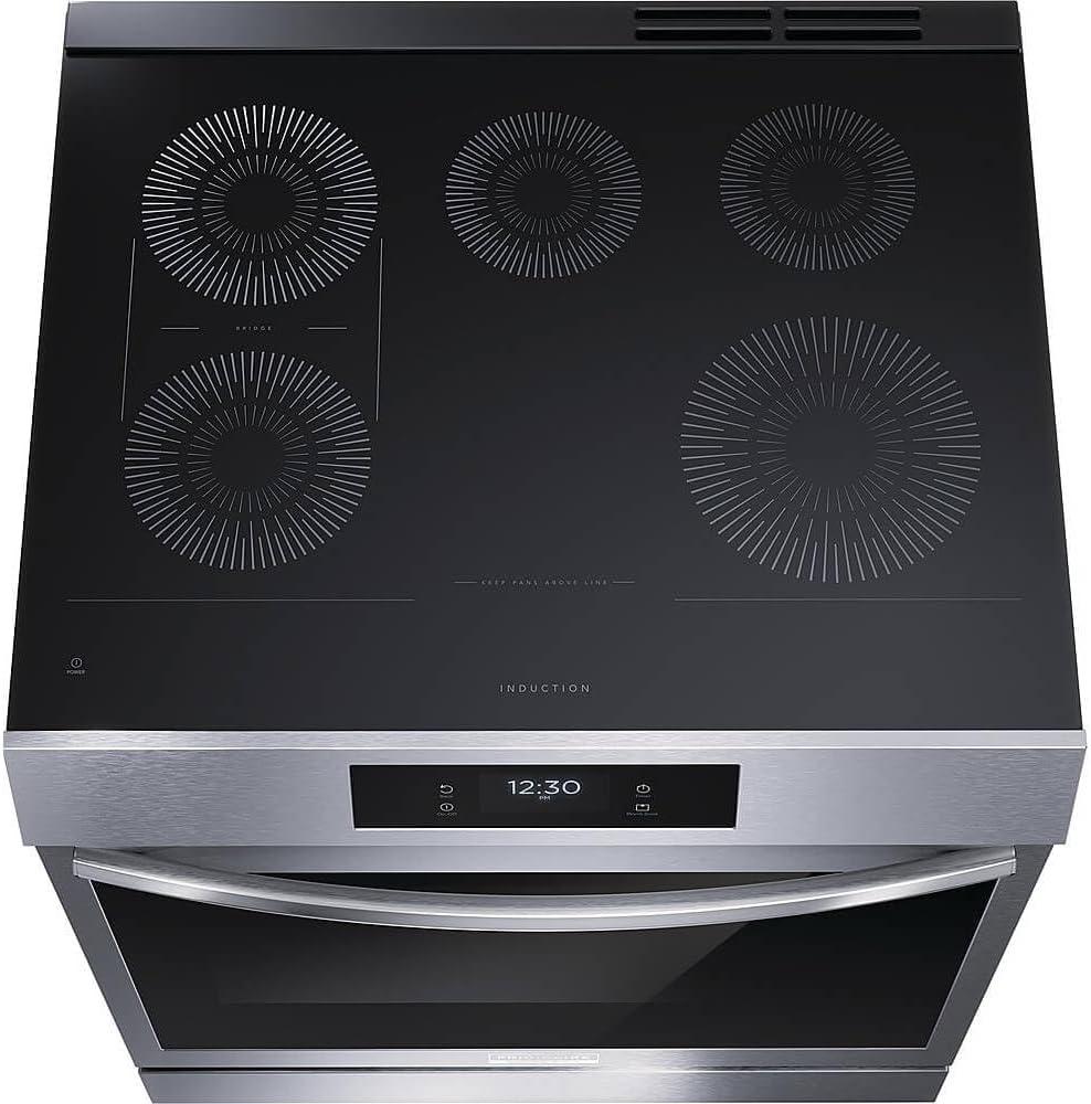 Frigidaire 30" Front Control Induction Range With Total Convection