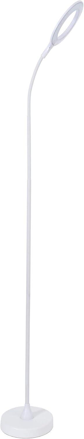 TW Lighting LED Floor Lamp for Living Room Bedroom Office Light Standing Lamps White