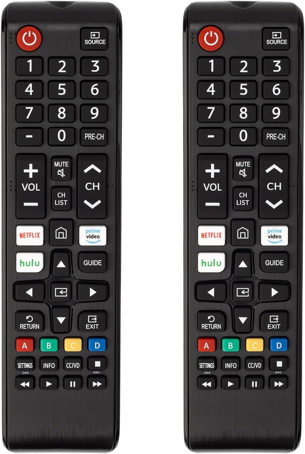 (Pack of 2)ZOUYUE Universal Remote for All Samsung TV,Compatible for All Samsung Smart TV LED LCD HD TV