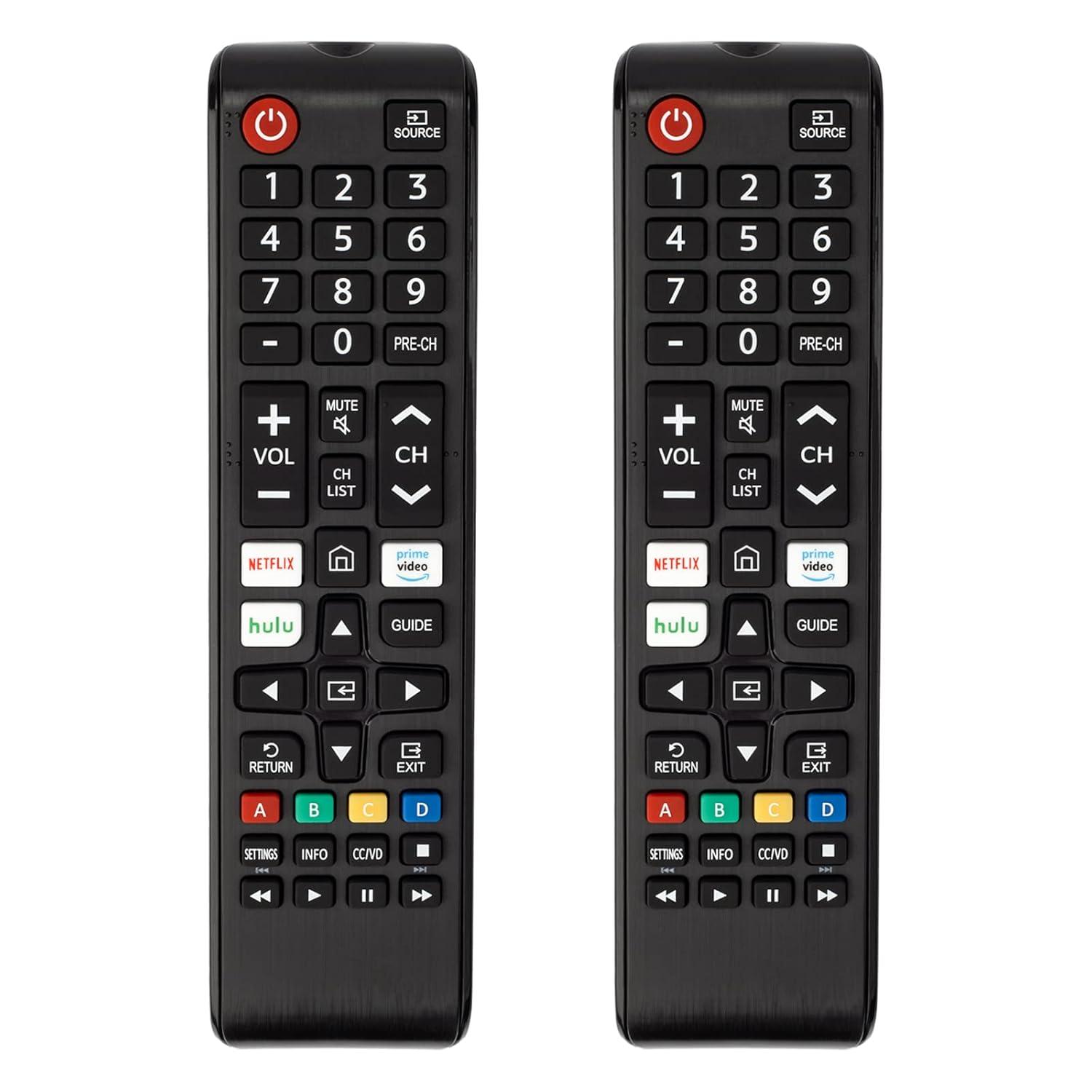 (Pack of 2)ZOUYUE Universal Remote for All Samsung TV,Compatible for All Samsung Smart TV LED LCD HD TV
