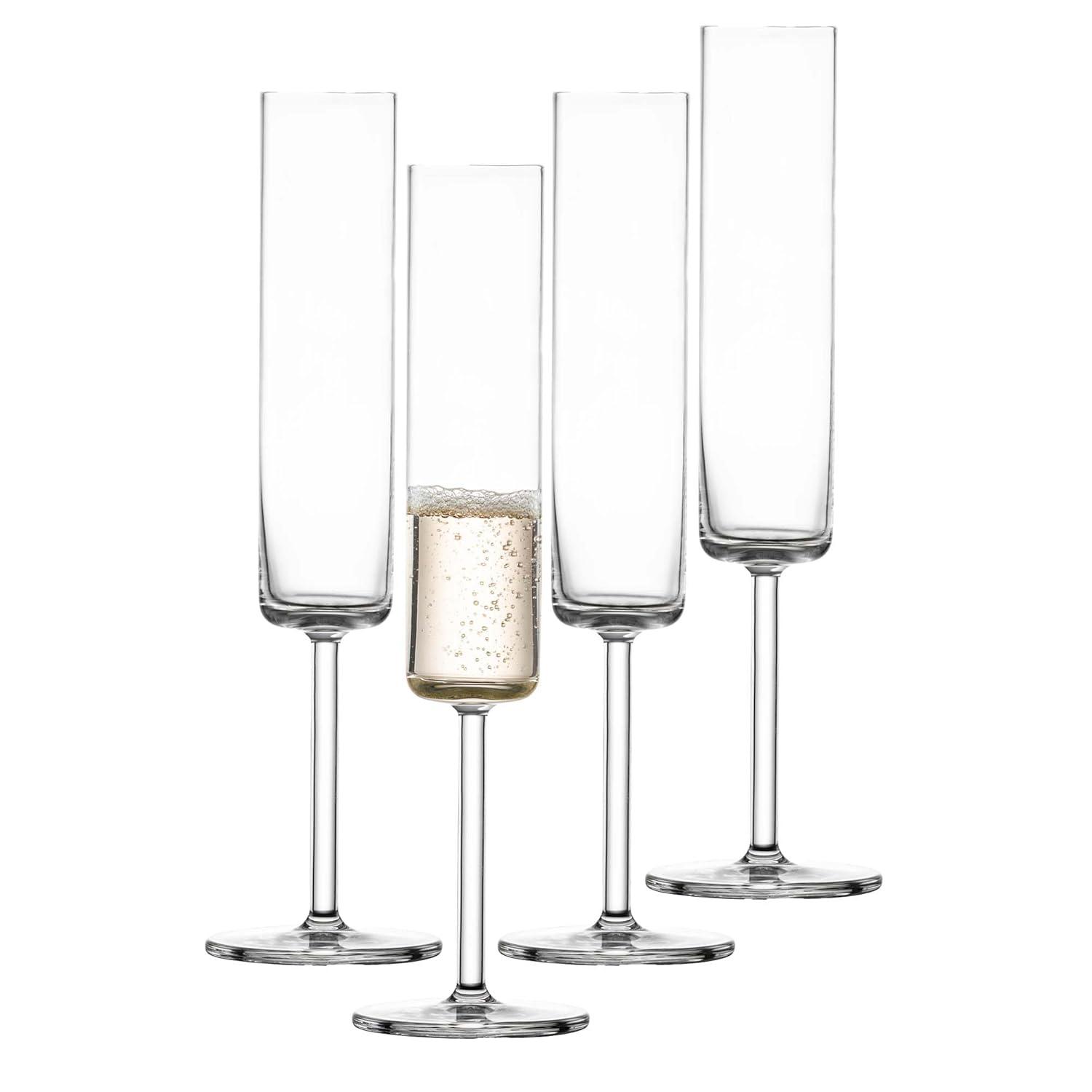 Modo 5.5 oz. Crystal Flute (Set of 4)