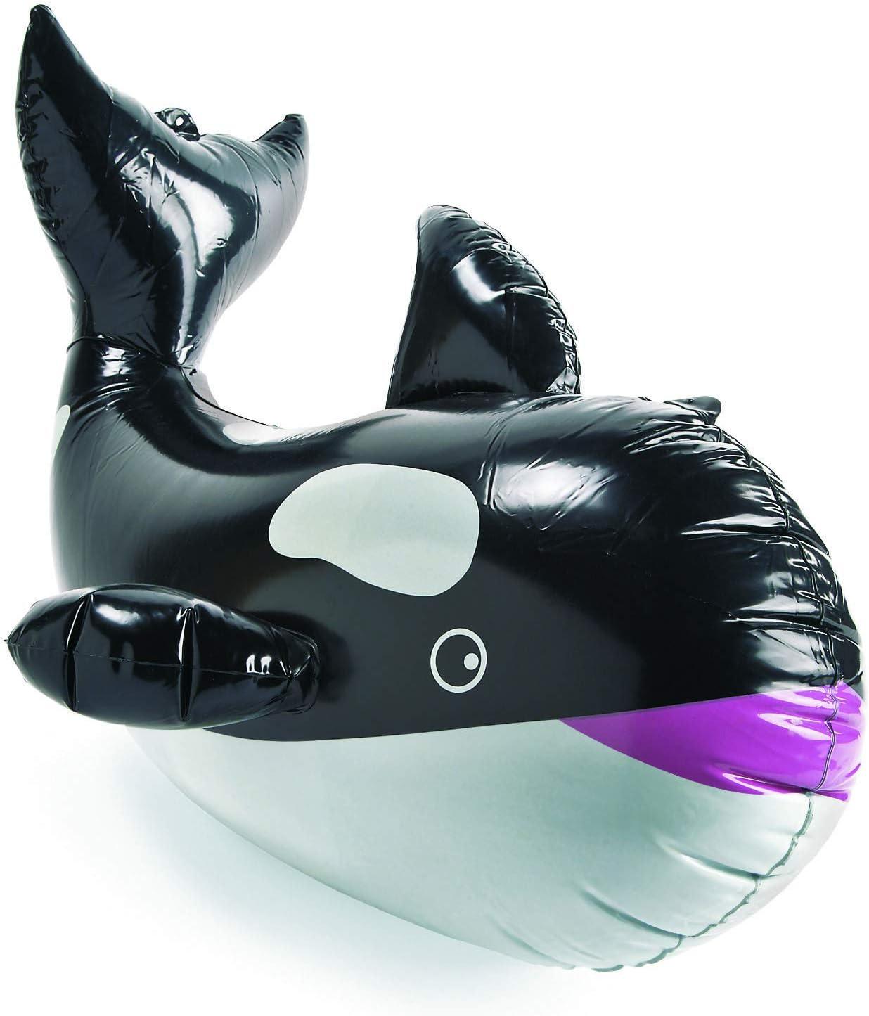 Fun Express Large Under The Sea Inflatables Party Favors and Decor, Includes a Whale, Dolphin, Octopus, Shark, Rainbow Fish, and Sea Horse - VBS Vacation Bible School Supplies/Decor 6 Pieces