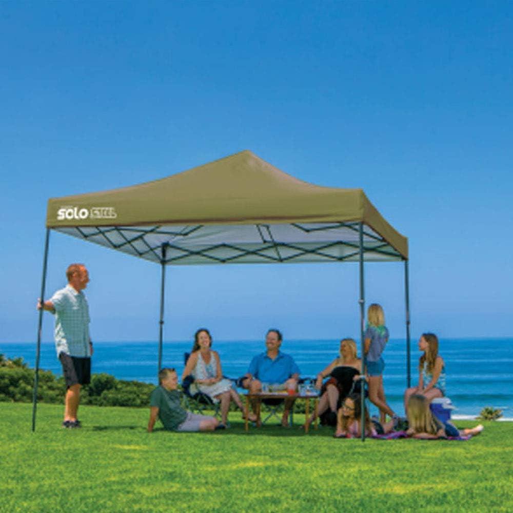 Solo Steel 10.5 Ft. W x 10.5 Ft. D Steel Pop-Up Canopy