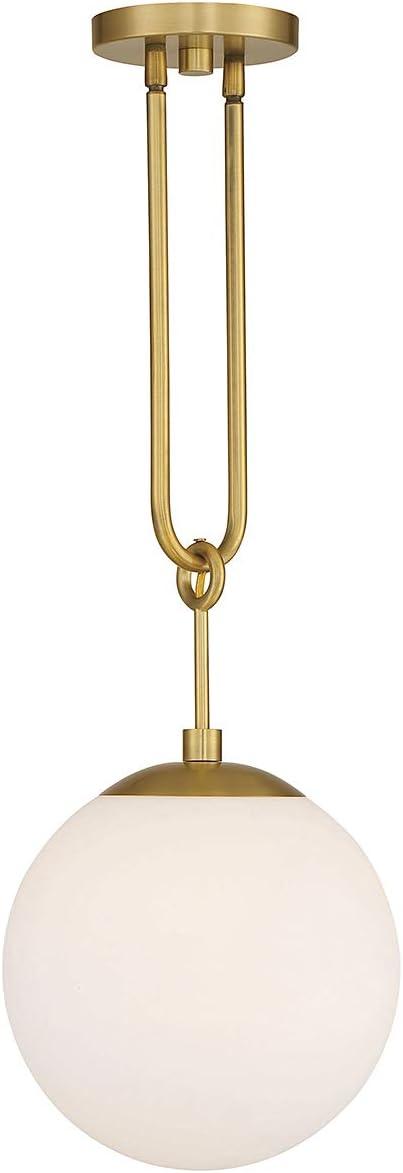 Savoy House Becker 1 - Light Pendant in  Warm Brass