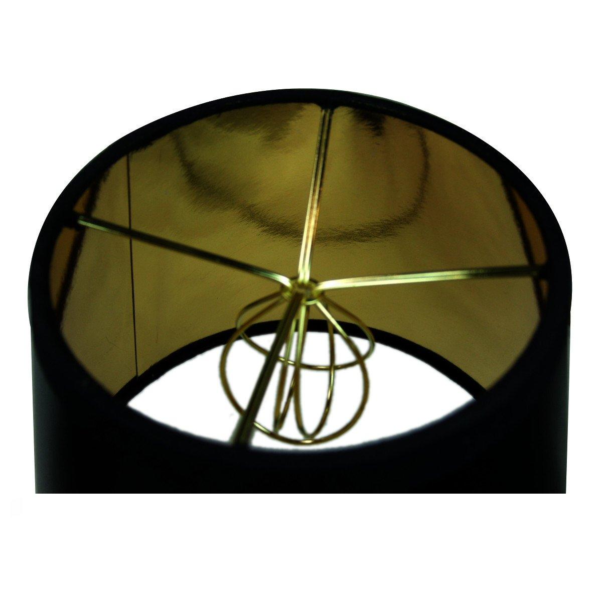 Home Concept Inc 7'' H x 8'' W Silk Empire Lamp Shade