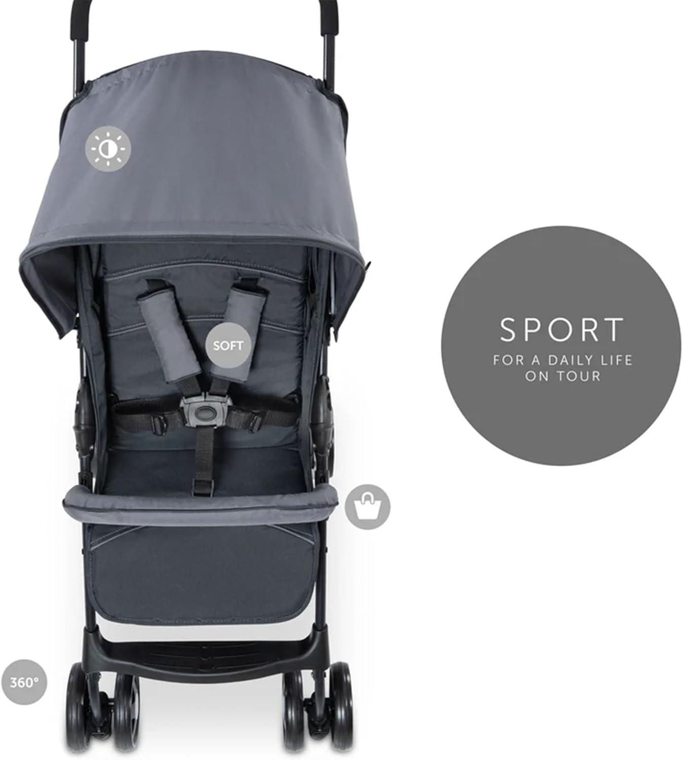 hauck Sport T13 Lightweight Compact Foldable Stroller Pushchair