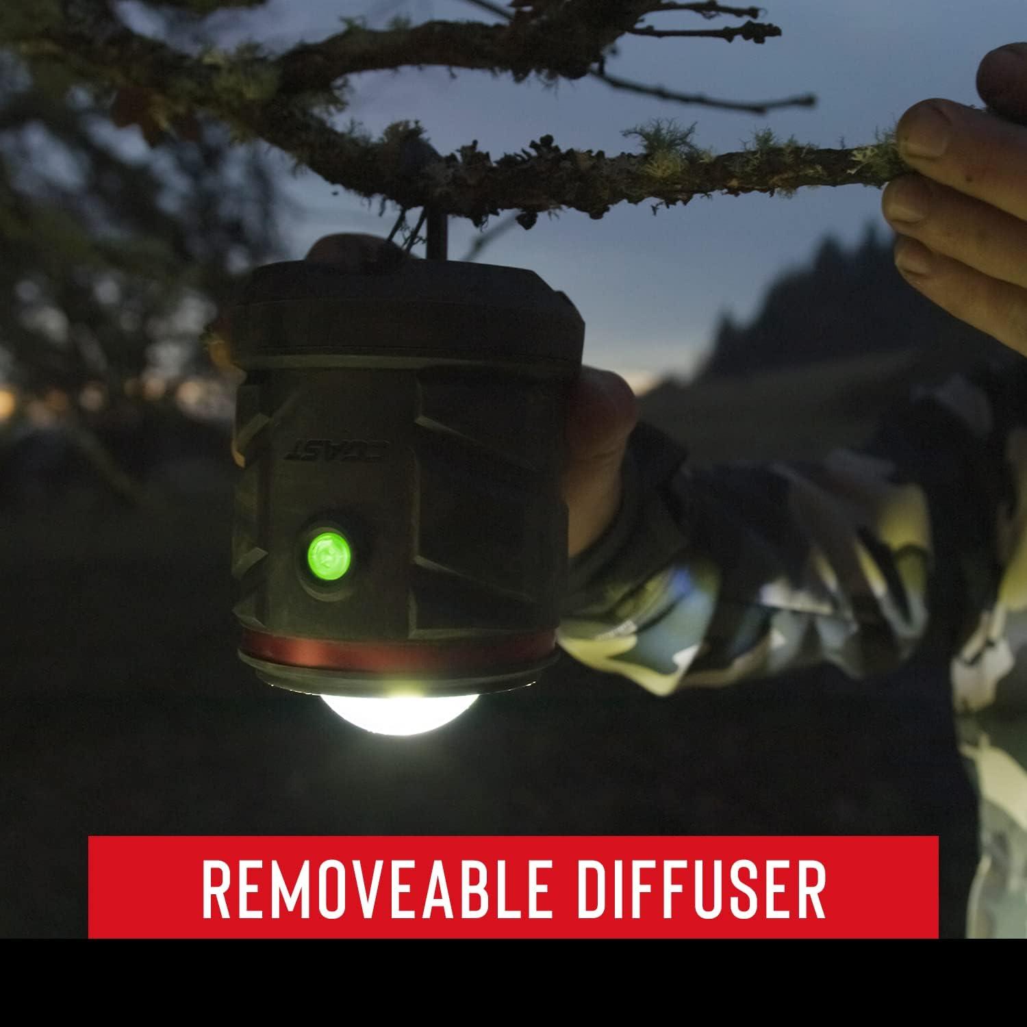 COAST EAL25 Rechargeable Dual Power 1250 Lumen Emergency Area Lantern