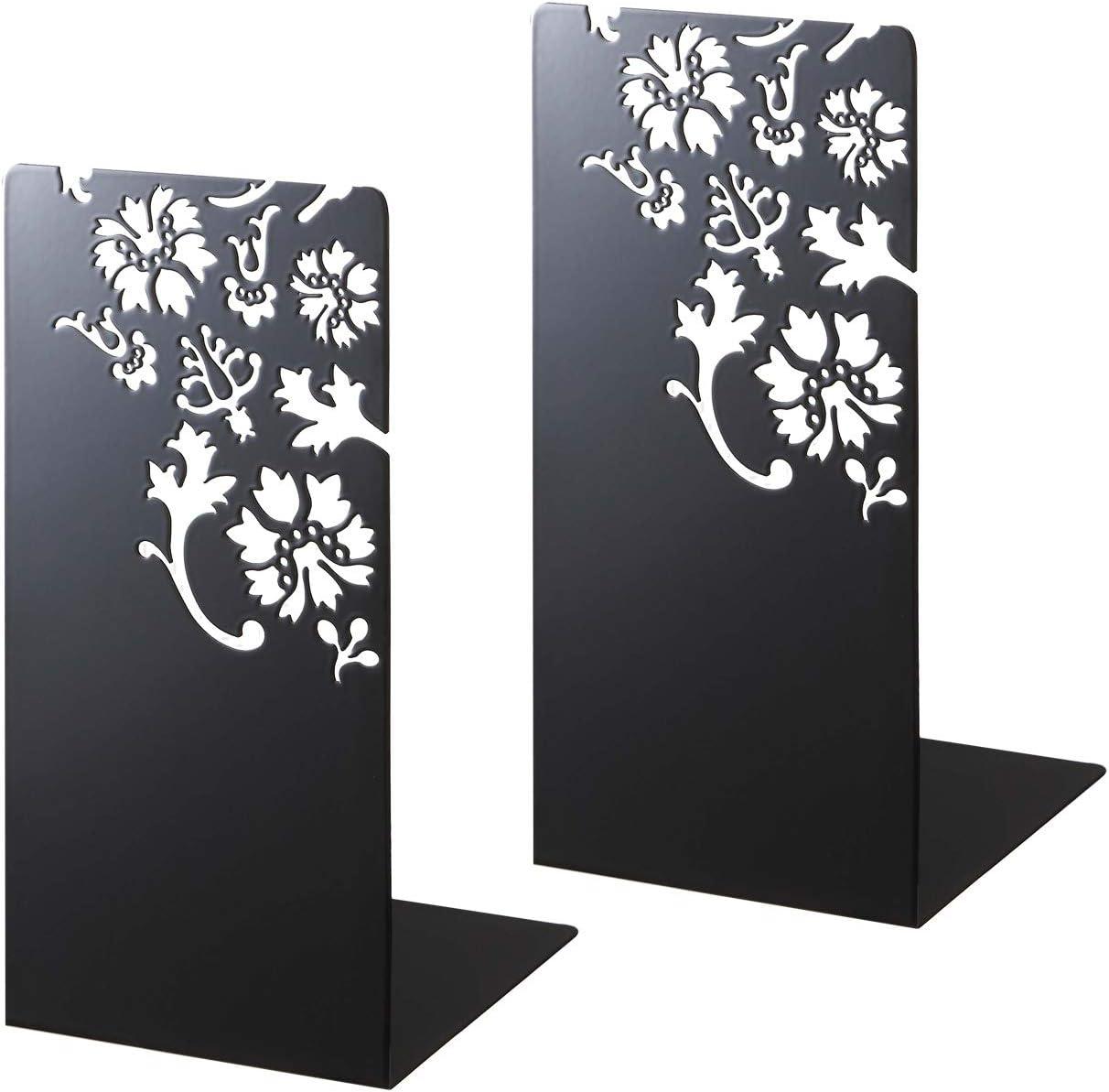 Yamazaki Home Kirie L-Shaped Book End, Large, Steel, Large, No Assembly Req. (Set of 2)