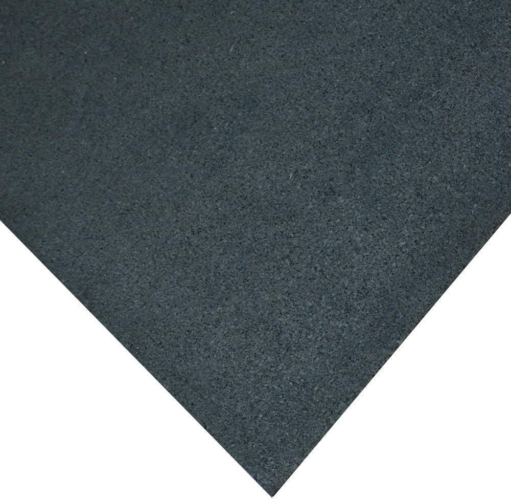 Rubber-Cal, Inc. "ReUz" Rubber Flooring Rolls - Black