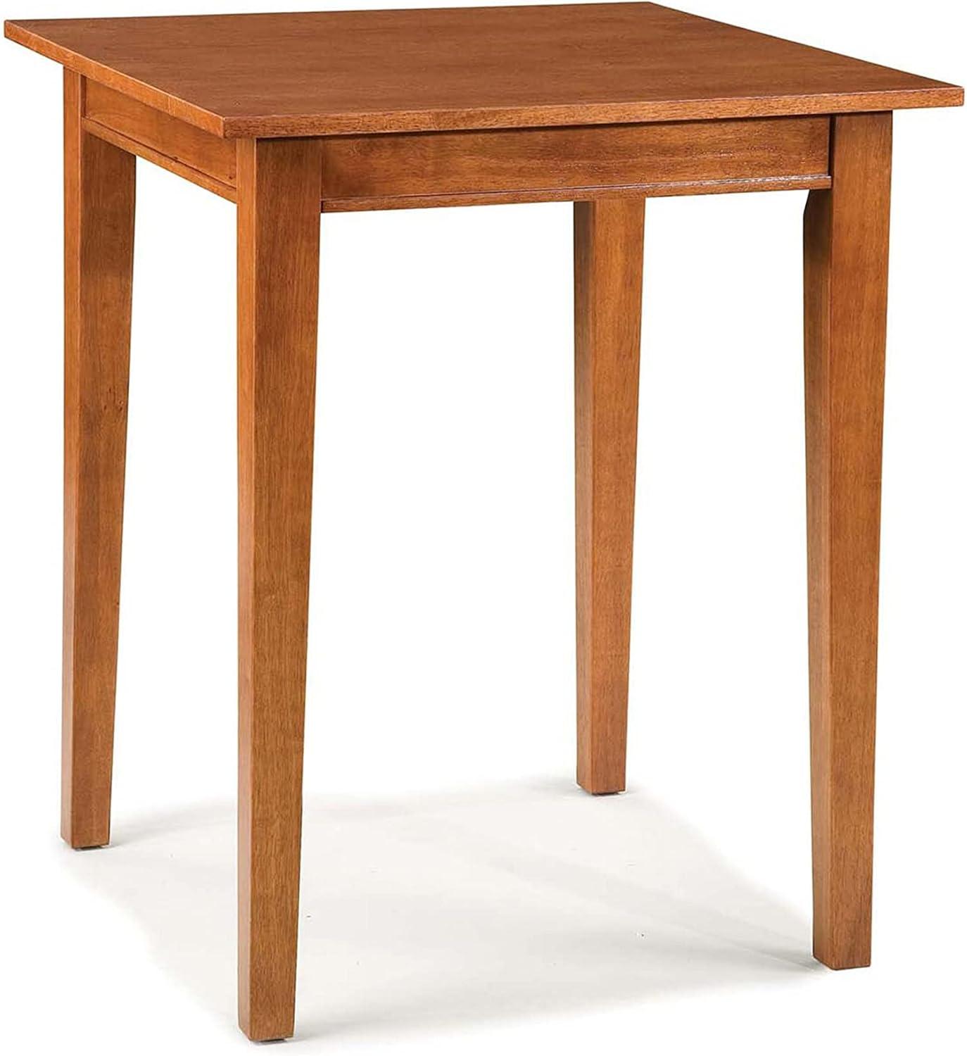 Arts and Crafts Square Bistro Table Wood/Cottage Oak - Home Styles: Hardwood Frame, 36" Height, Seats 2