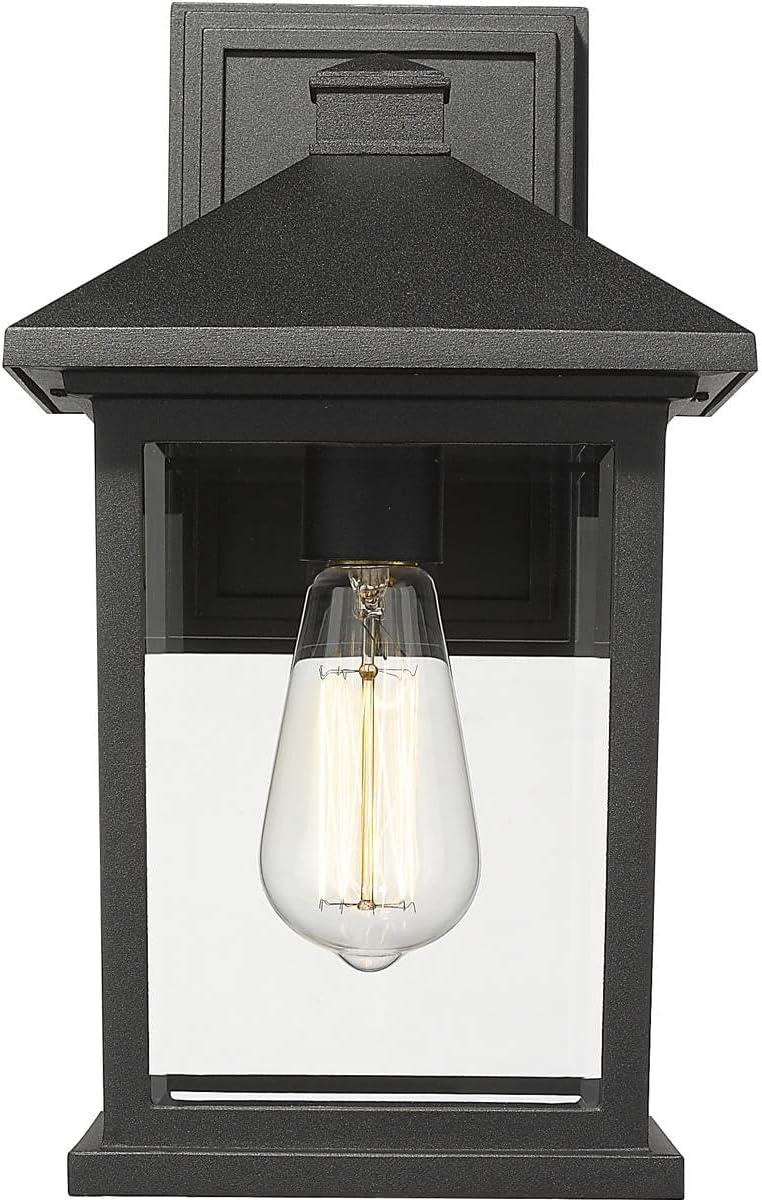 Z-Lite 531M-BK 1 Outdoor Wall Light, Black